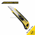 Auto Loading Utility Knife Custom Plastic Utility Knife with 3 blades